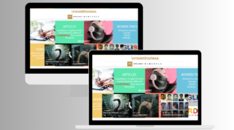 Untold Stories – Blog Website Development