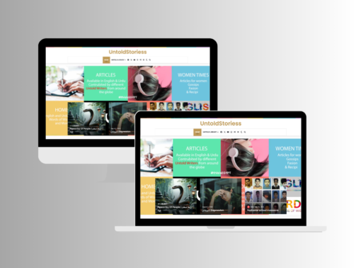Untold Stories – Blog Website Development
