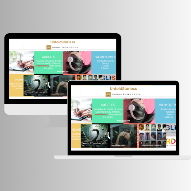 Untold Stories – Blog Website Development