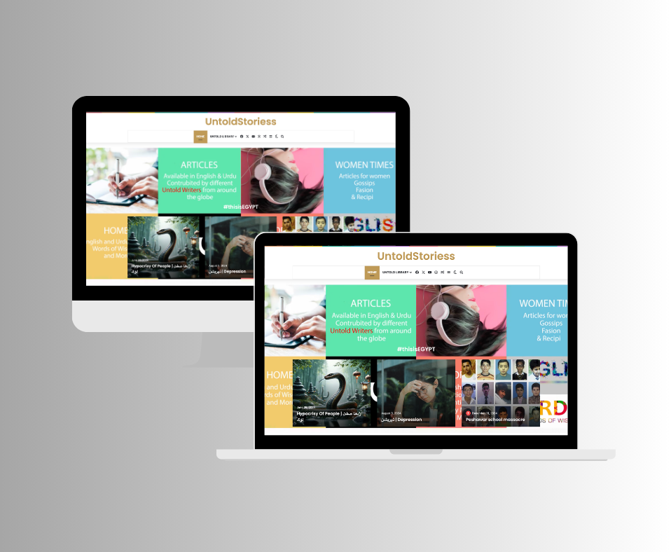 Untold Stories – Blog Website Development